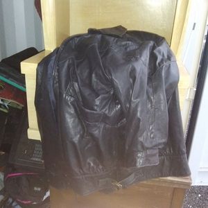 Gino di giorgio leather jacket